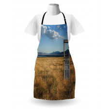 Field with Mountains Apron
