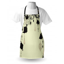 Diamonds Forks Spoons Apron