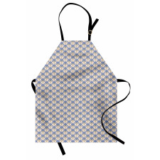 Symmetric Flowers with Buds Apron