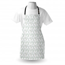 Watercolor Botanical Herbs Apron