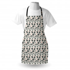 Roses and Butterflies Art Apron