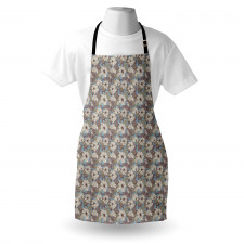 Bloom in Nostalgic Colors Apron