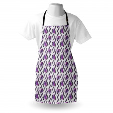 Creative Plume and Splashes Apron