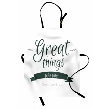 Thing Take Time Apron