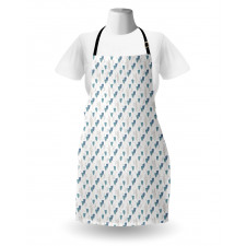 Botanical Blossoming Tulip Apron