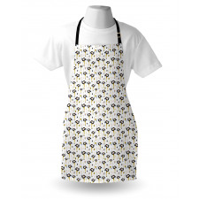 Exotic Birds in Doodle Art Apron