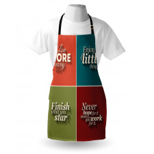 Love More Worry Less Apron