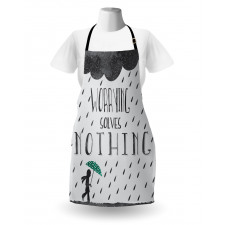 Worrying Solves Nothing Apron