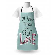 Do Things with Love Apron