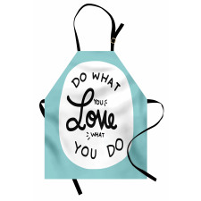 Positive Simple Wording Apron