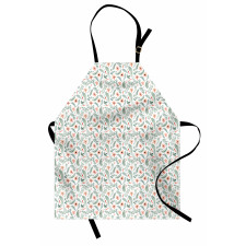 Watercolor Petals Beauty Apron