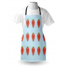 Symmetric Halved Strawberry Apron