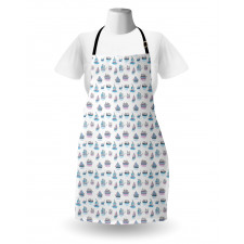 Watercolor Boats Sailing Apron