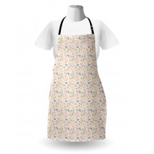 Soft Berry Spring Growth Apron