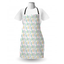 Scratchy Rough Strokes Apron