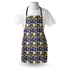 Sleeping Animals Cartoon Apron