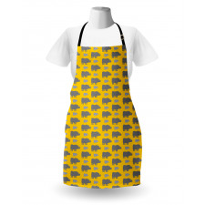 Rhino Silhouettes Apron