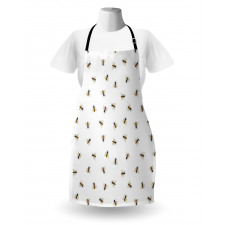 Flying Insects Pattern Apron