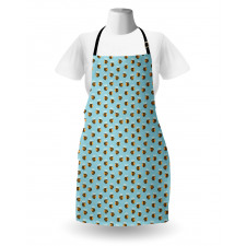 Striped Smiling Apron