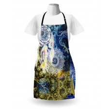 Tribal Lizards Dreamcatcher Apron