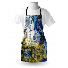 Tribal Lizards Dreamcatcher Apron