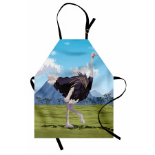 Landscape and Animal Apron