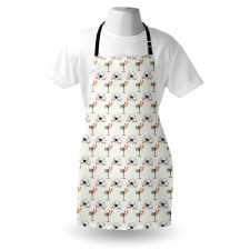 Quirky Colorful Characters Apron