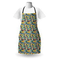 Completing Squares Design Apron