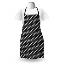 Monochrome and Geometric Apron