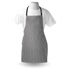 Intricate Geometric Apron