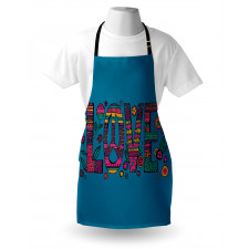 Love Wording in Hip Style Apron