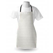 Modern Dotted Triangles Apron