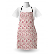 Dotted Hexagon Shapes Apron