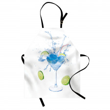 Martini Splashing Lime Apron