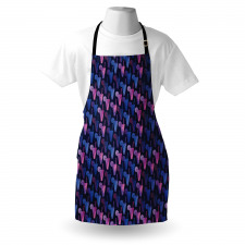 Polygonal Cocktail Art Apron