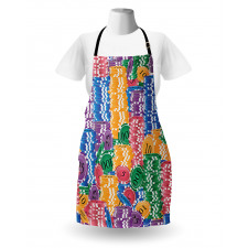 Casino Chips Luck Apron