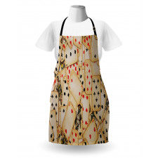 Old Vintage Playing Card Apron
