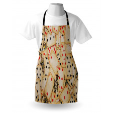 Old Vintage Playing Card Apron