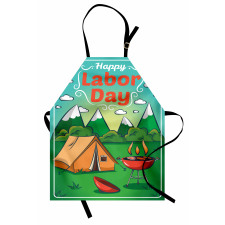 Mountainous Landscape Apron