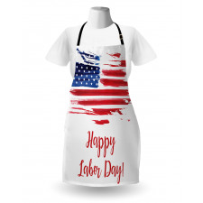 Sketchy Country Flag Apron