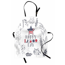 Floral and Leafy Concept Apron