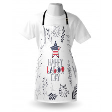 Floral and Leafy Concept Apron