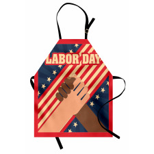 Hands Holding Apron