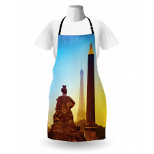 Eiffel Old Tower Photo Apron