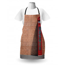 Telephone Kiosk Bricks Apron