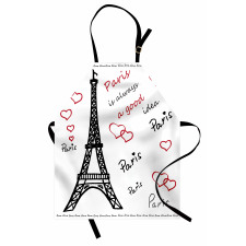 Eiffel Tower Paris Apron