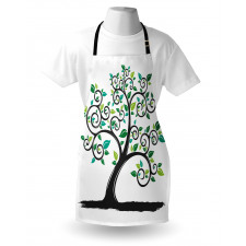 Abstract Minimalist Nature Apron