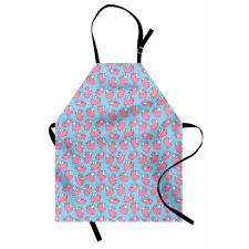 Cartoon Piglets Wings Apron