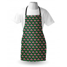 Tropical Monstera Flowers Apron