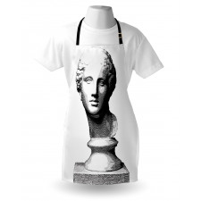 Woman Head Art Apron